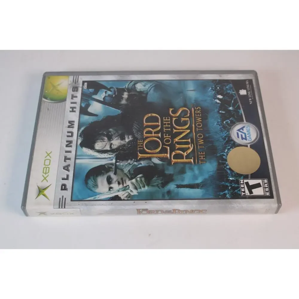 Lord of the Rings: The Two Towers (Microsoft Xbox, 2002) Authentic, Complete